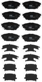 Brake Pad Set, Disc Brake GDB3611 - TRW
