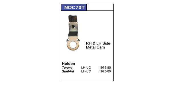 Door Lock Cam NDC70T - Nice Products | Universal Auto Spares