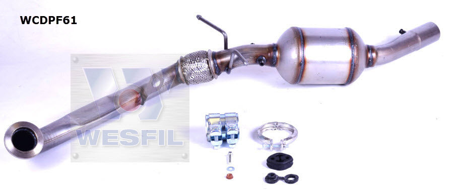 Diesel Particulate Filter (DPF) RPF278 Fits Mercedes WCDPF61 - Wesfil | Universal Auto Spares