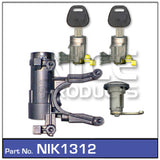 Lock set NIK1312 - Nice Products | Universal Auto Spares