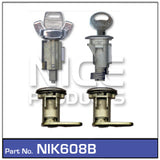 Lock set NIK608B - Nice Products | Universal Auto Spares