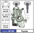 Ignition Housing (no stock) NI126 - Nice Products | Universal Auto Spares