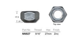 Wheel Nut NN927 - Nice Products | Universal Auto Spares