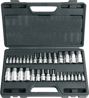 34 Piece Hex Bit Socket Master Set - PKTools