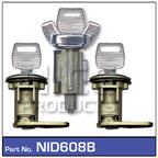 Ignition Barrel & Doors NID608B - Nice Products | Universal Auto Spares
