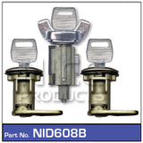 Ignition Barrel & Doors NID608B - Nice Products | Universal Auto Spares