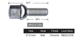One Piece Stud NB353 - Nice Products | Universal Auto Spares