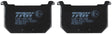 Brake Pad Set, Disc Brake MCB515 - TRW