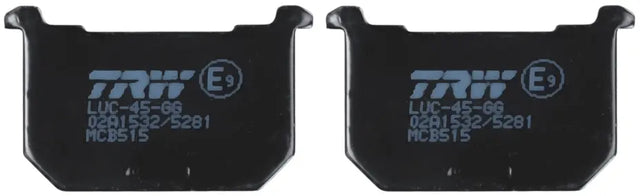 Brake Pad Set, Disc Brake MCB515 - TRW