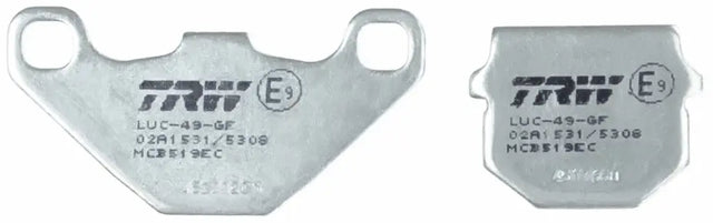 Brake Pad Set, Disc Brake MCB519 - TRW