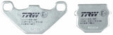 Brake Pad Set, Disc Brake MCB519EC - TRW