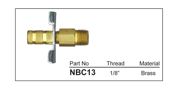 Drain Cock NBC13 - Nice Products | Universal Auto Spares