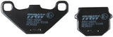 Brake Pad Set, Disc Brake MCB522 - TRW