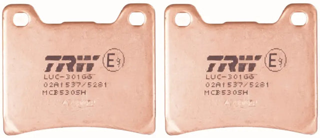 Brake Pad Set, Disc Brake MCZ530 - TRW