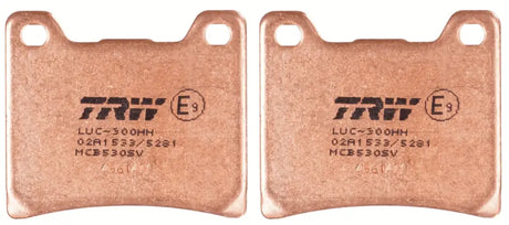 Brake Pad Set, Disc Brake MCB530SV - TRW
