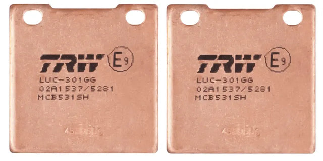 Brake Pad Set, Disc Brake MCB531SH - TRW