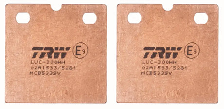 Brake Pad Set, Disc Brake MCB533 - TRW