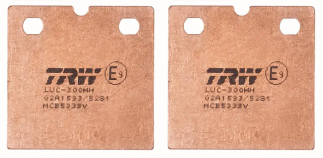 Brake Pad Set, Disc Brake MCB533SV - TRW