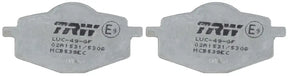 Brake Pad Set, Disc Brake MCB539EC - TRW