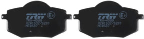 Brake Pad Set, Disc Brake MCB587 - TRW