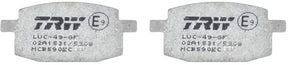 Brake Pad Set, Disc Brake MCB590EC - TRW