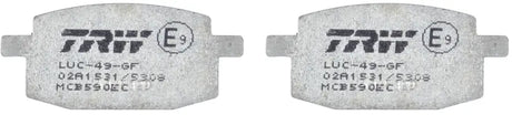 Brake Pad Set, Disc Brake MCL50EC - TRW