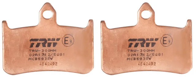 Brake Pad Set, Disc Brake MCB593SV - TRW