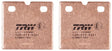 Brake Pad Set, Disc Brake MCB617 - TRW
