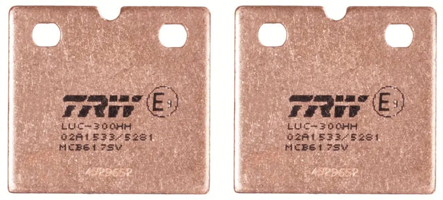 Brake Pad Set, Disc Brake MCB617SV - TRW