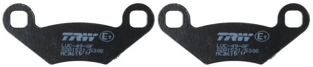Brake Pad Set, Disc Brake MCB619 - TRW