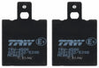 Brake Pad Set, Disc Brake MCB623 - TRW