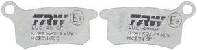 Brake Pad Set, Disc Brake MCB740EC - TRW