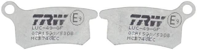 Brake Pad Set, Disc Brake MCB740EC - TRW