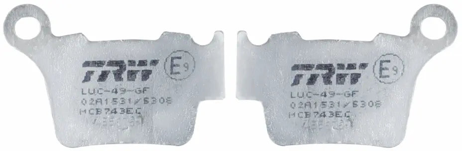 Brake Pad Set, Disc Brake MCB743EC - TRW