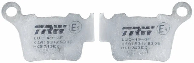 Brake Pad Set, Disc Brake MCB743EC - TRW