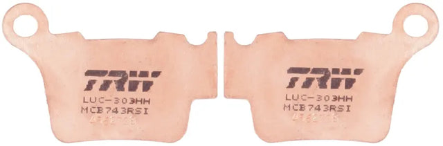 Brake Pad Set, Disc Brake MCB743RSI - TRW