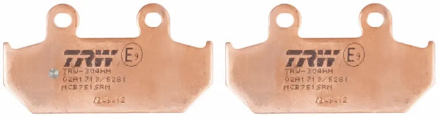 Brake Pad Set, Disc Brake MCB751SRM - TRW