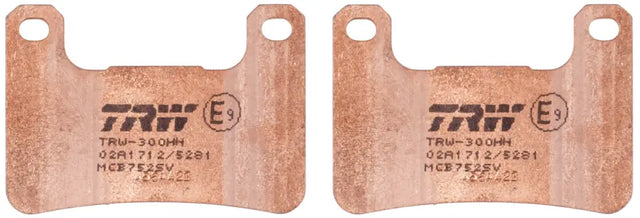 Brake Pad Set, Disc Brake MCB752SV - TRW