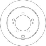 Brake Disc DF4845S - TRW