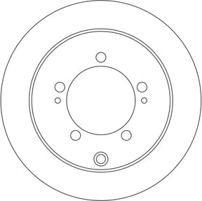 Brake Disc DF4845S - TRW