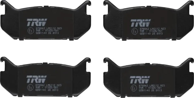 Brake Pad Set, Disc Brake GDB114 - TRW