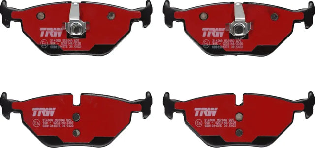 Brake Pad Set, Disc Brake GDB1344 - TRW