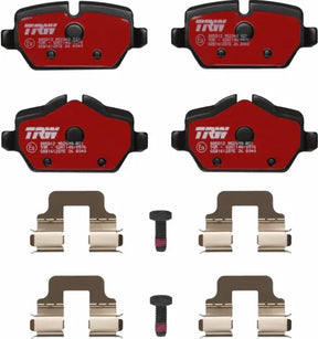 Brake Pad Set, Disc Brake GDB1612 - TRW