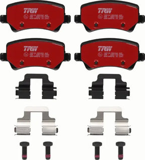 Brake Pad Set, Disc Brake GDB1685 - TRW