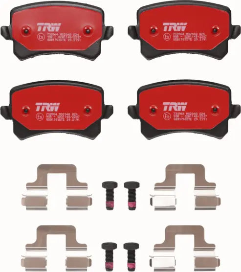 Brake Pad Set, Disc Brake GDB1763DTE - TRW