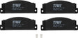 Brake Pad Set, Disc Brake GDB296 - TRW