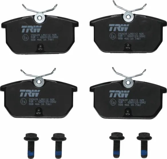 Brake Pad Set, Disc Brake GDB466 - TRW