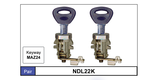 Door Locks pair NDL22K - Nice Products | Universal Auto Spares