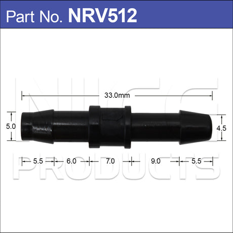 Washer Valve NRV512 - Nice Products | Universal Auto Spares