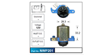 Washer Pump NWP201 - Nice Products | Universal Auto Spares
